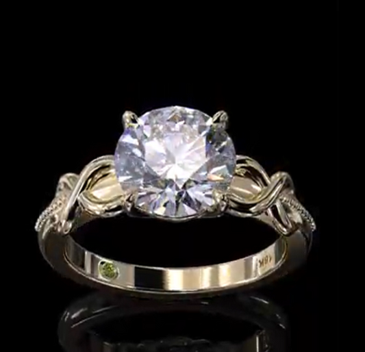 Custom Order Engagement Round 2 E/VS Lab-Grown