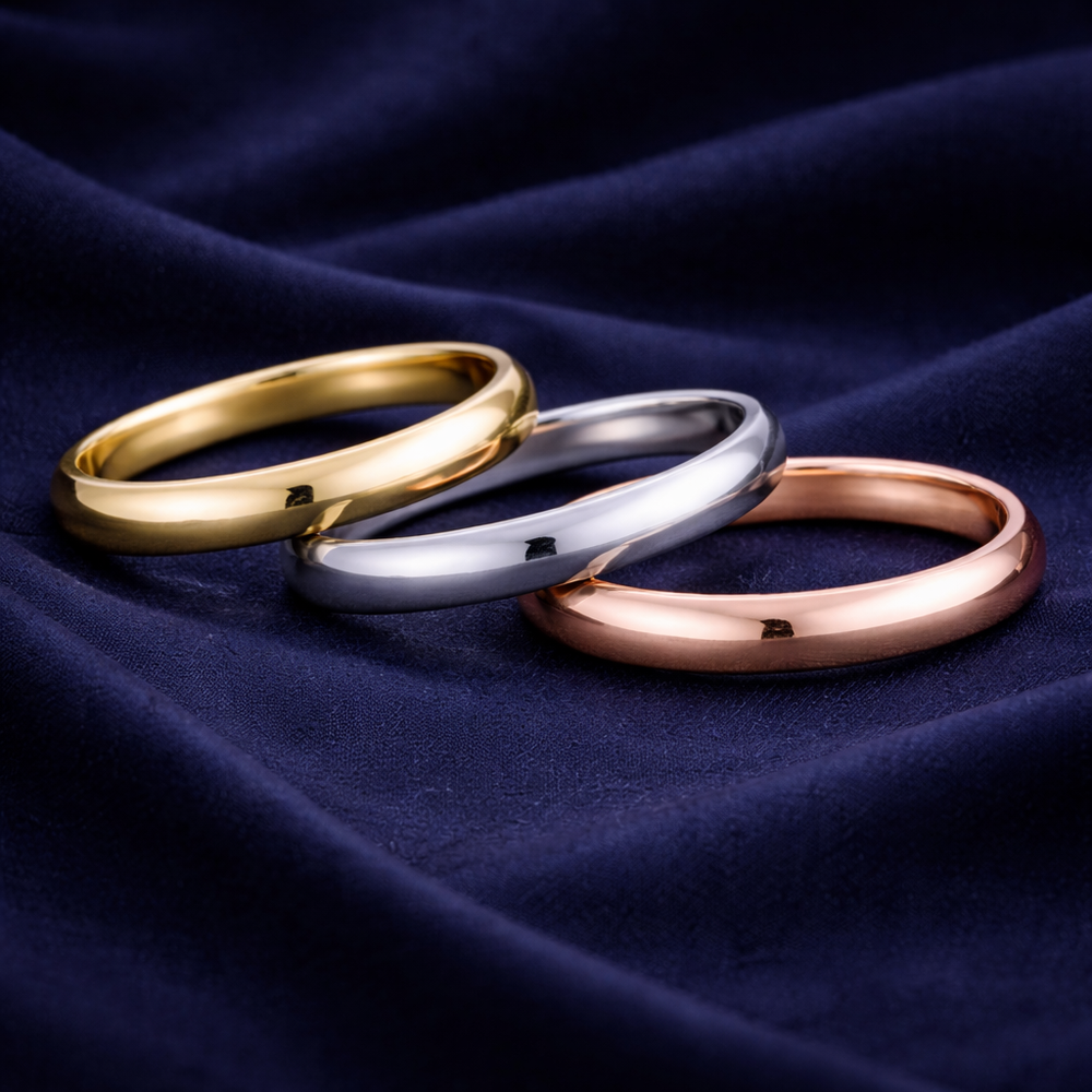 Classic wedding bands