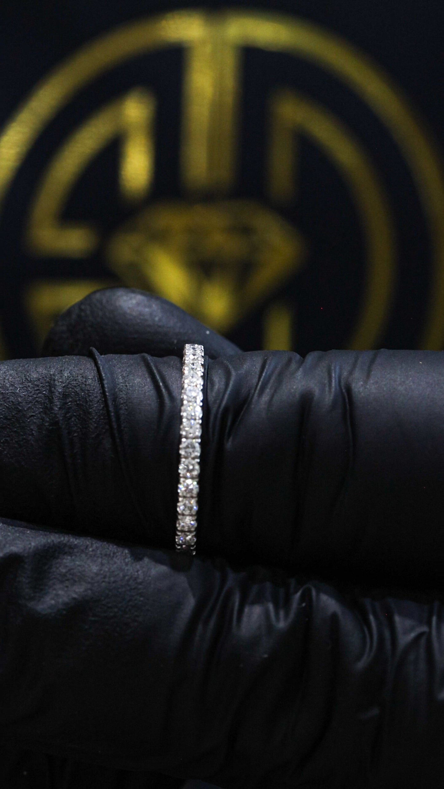 Diamond Eternity Band in 14K White Gold (G/H SI)