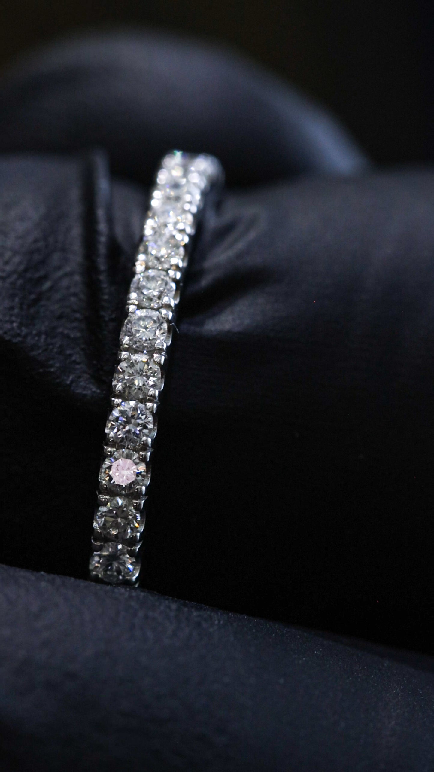 Diamond Eternity Band in 14K White Gold (G/H SI)