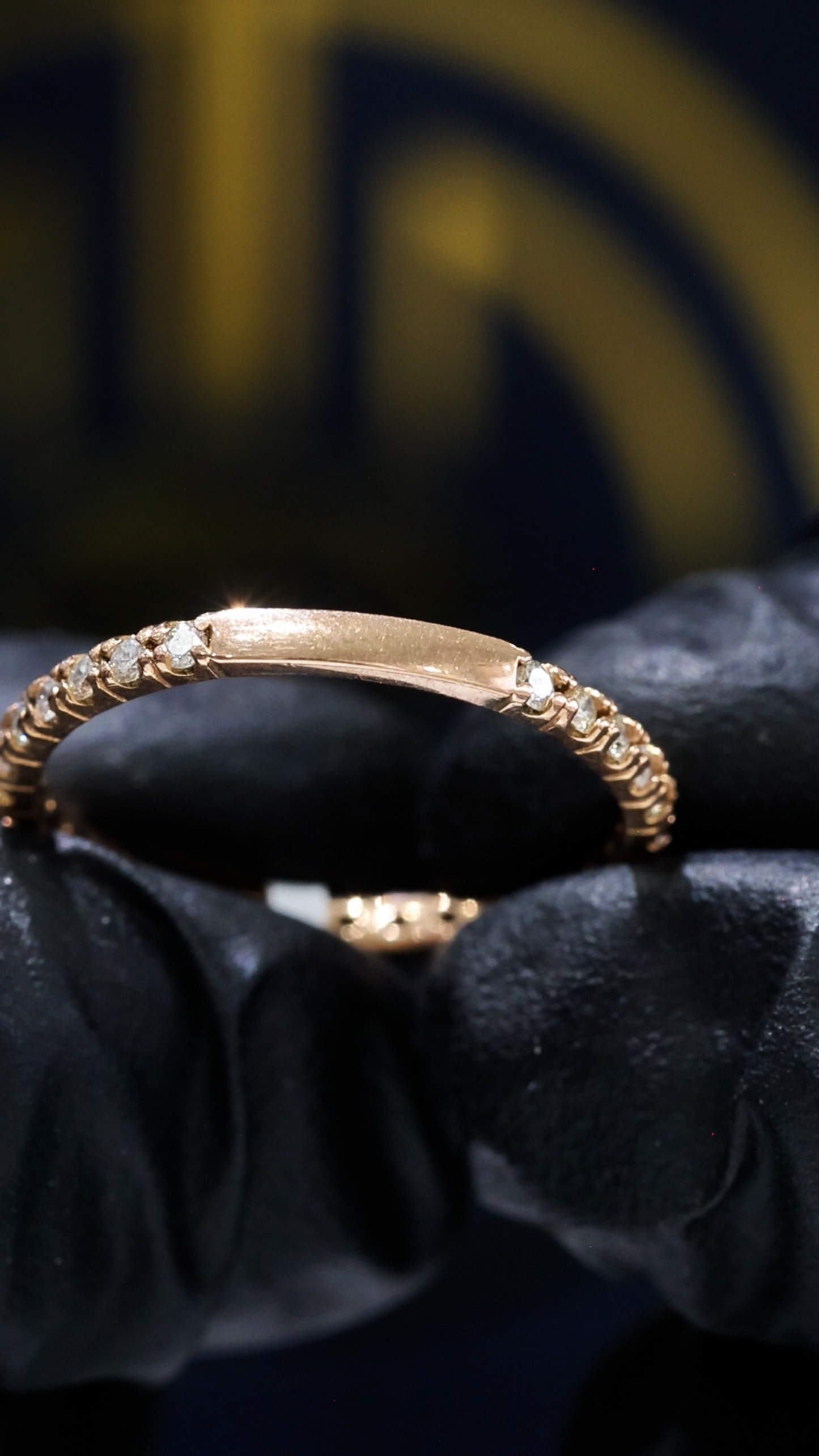 Round Brilliant Diamond Eternity Band in 14K Rose Gold | 0.35 CTW Slim Shared-Prong Setting
