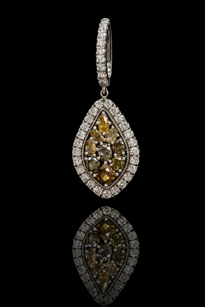 fancy-yellow-diamond-cluster-drop-earrings-14k-white-gold-3ct-houston