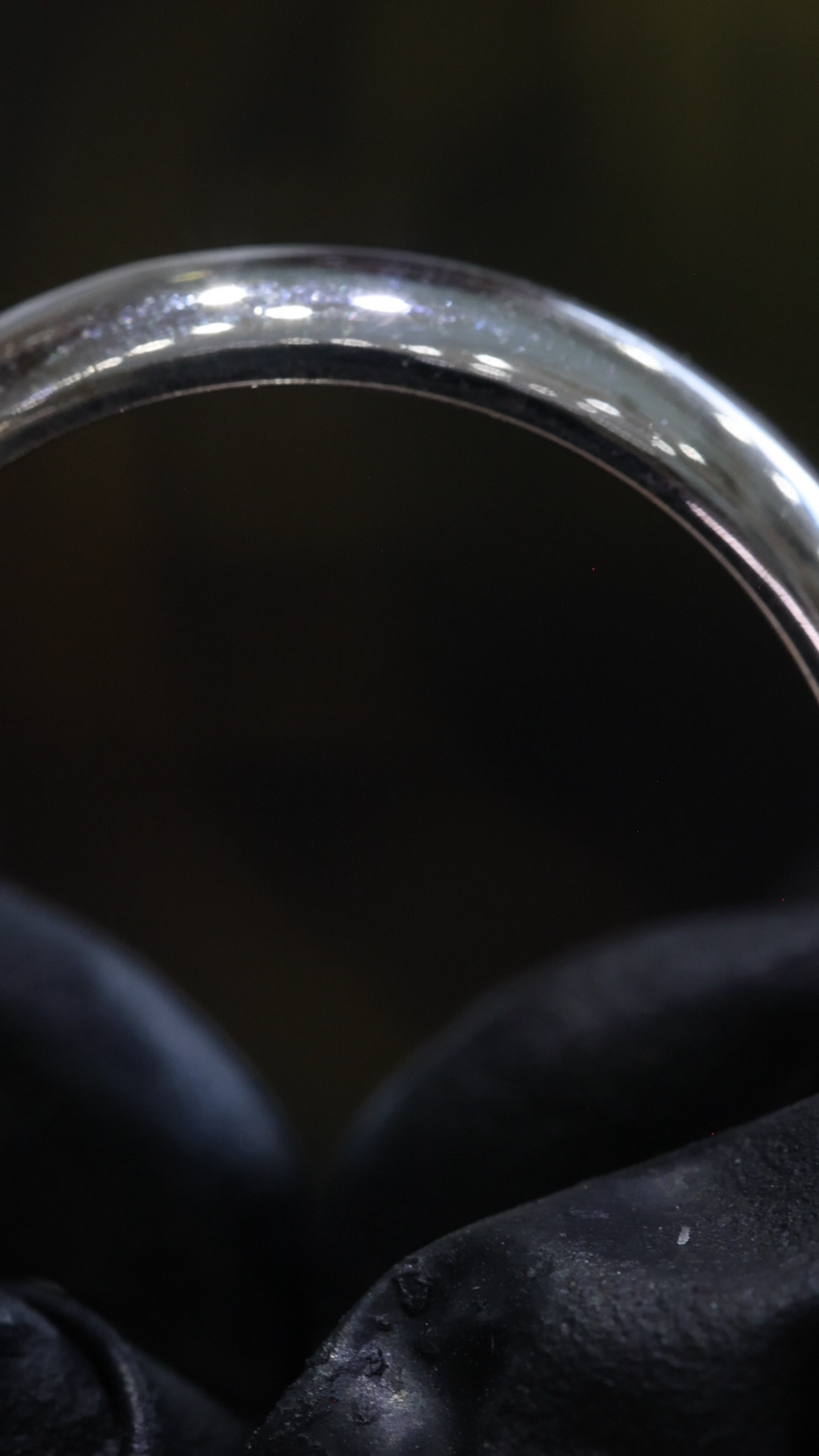 Men’s Classic High Polish Wedding Band in White Gold | 5mm