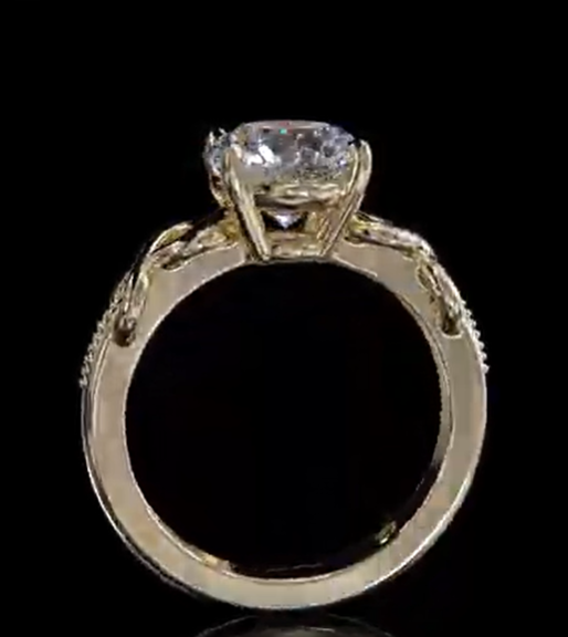 Custom Order Engagement Round 2 E/VS Lab-Grown