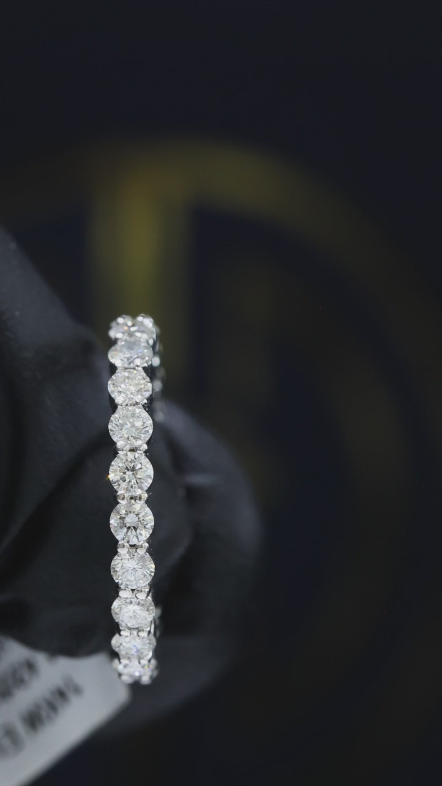 Natural Diamond Eternity Band in 14K White Gold | 1.42ct houston jeweler